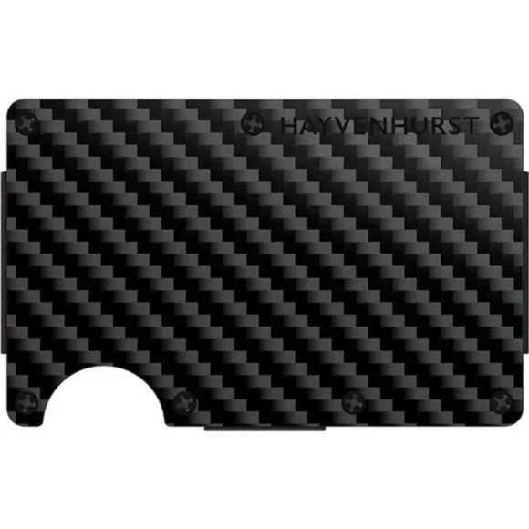 Slim Wallet For Men - Front Pocket RFID Blocking Minimalist Wallet, Carbon Fiber - Picture 2 of 7